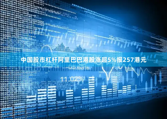 中国股市杠杆阿里巴巴港股涨超5%报257港元