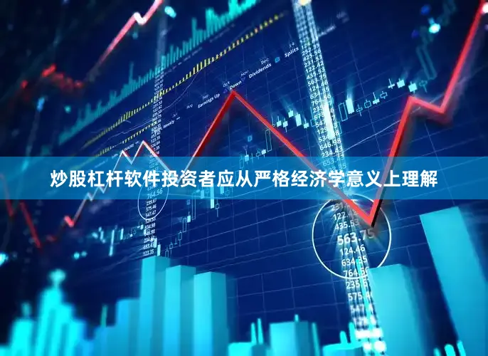 炒股杠杆软件投资者应从严格经济学意义上理解